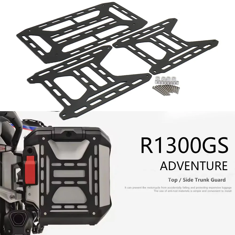

For BMW R1300GS Adventure R 1300 GS ADV Motorcycle Top Box Grille Guard Rear Trunk Protective Cover Tail Luggage Case Protection