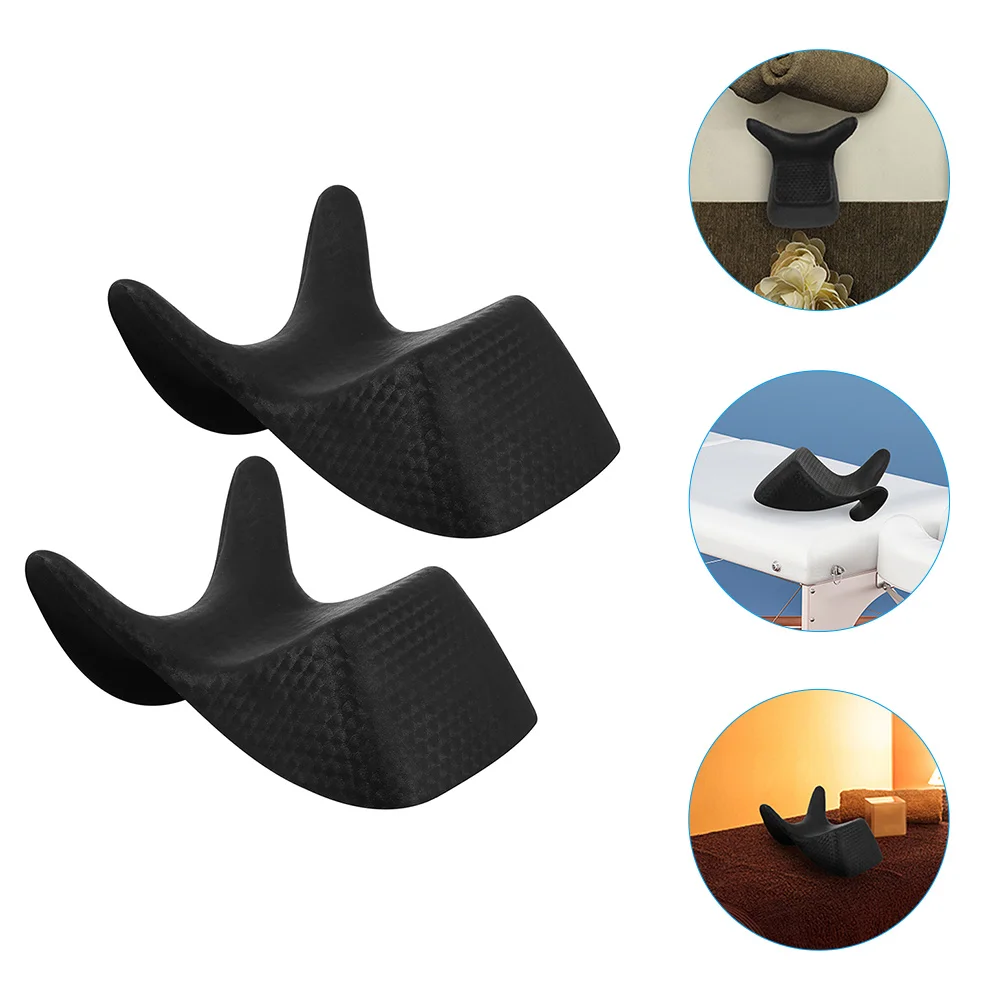 

2pcs Shampoo Bowl Neck Rest Cushion Salon Hair Sink Bath Tub Pillow Gel Headrest Ergonomic Reusable Comfortable Support