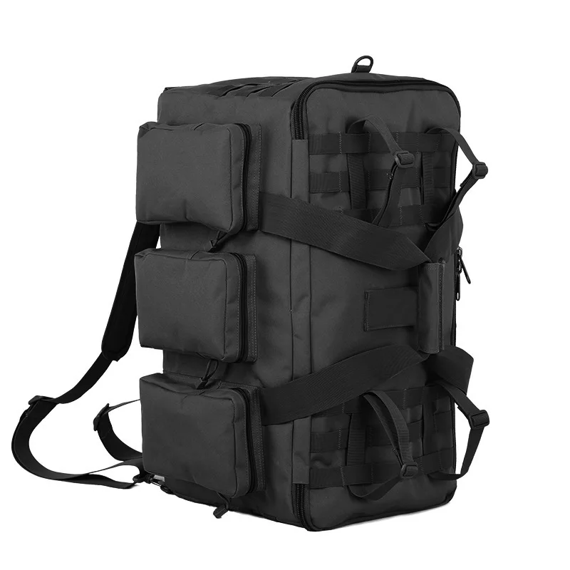 Bolsa táctica de lona para viaje, trekking, gimnasio y fin de semana - imagen 5