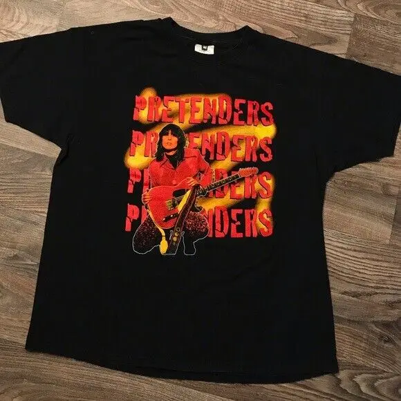 Remake 90S The Pretenders Rock Band T Shirt 2 Sided Te4572