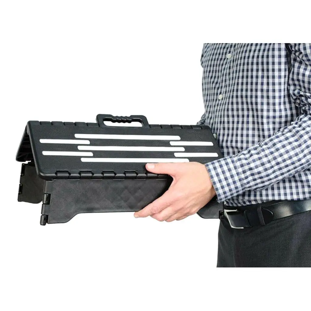 

Портативная пластиковая складная платформа-ступенька с противоскользящим покрытием для пожилых людей, инвалидов, малышей, домашних животных, для входа в дом, кухню