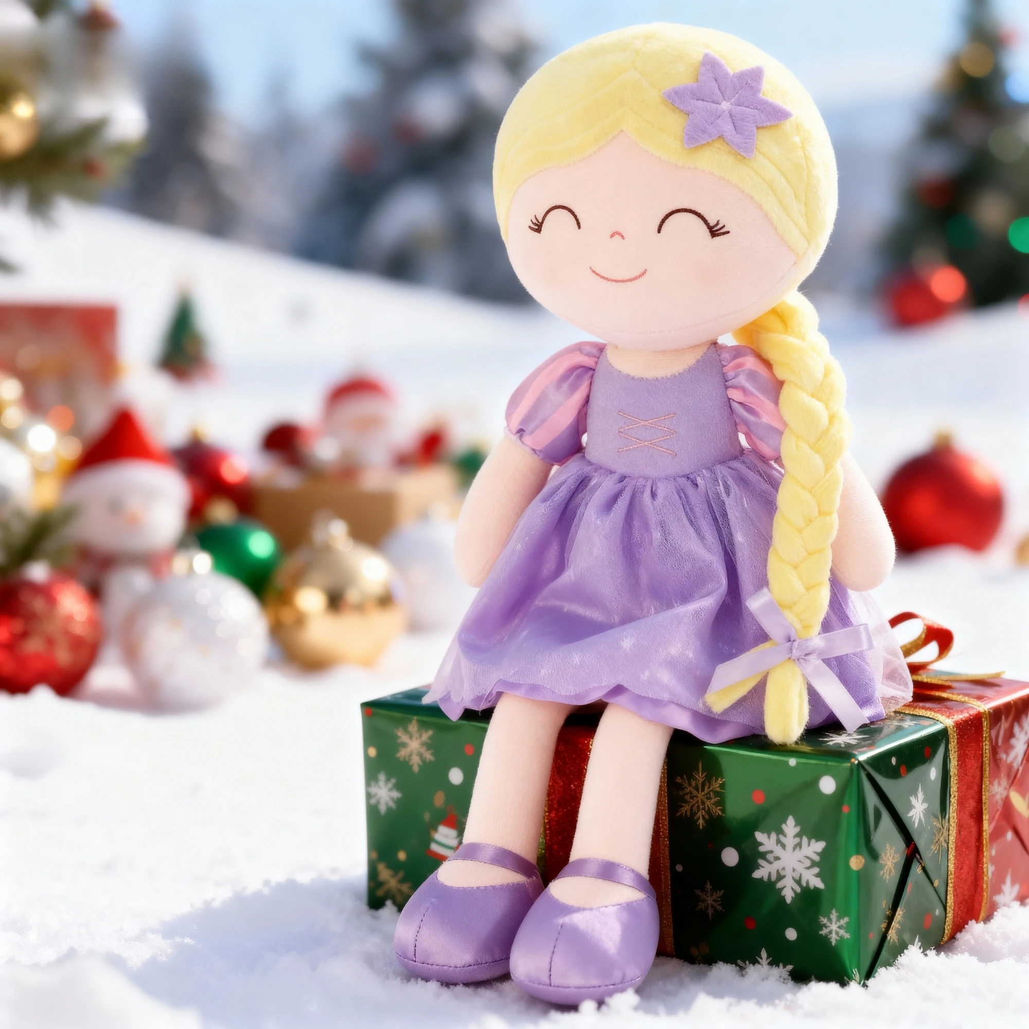 Gloveleya Plush Toys Girl Gifts for Kids Soft Toys Girl‘s Birthday Gift Cute 2024 new design Princess Limited Baby Lovely Doll