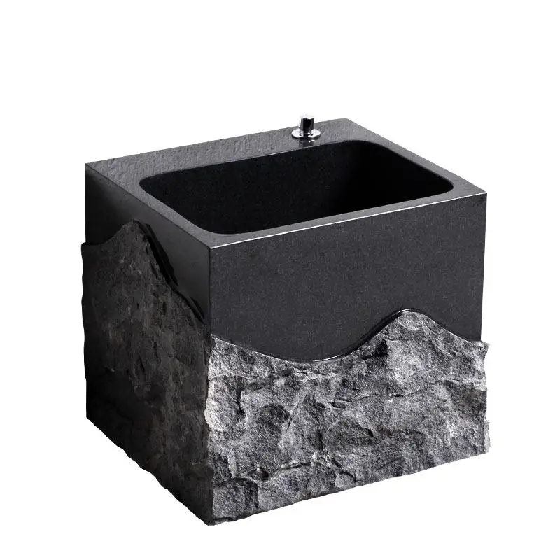 Home Mop Pool Outdoor Courtyard Stone Balcony Bathroom Stone Mop Pool Floor-to-ceiling Sink