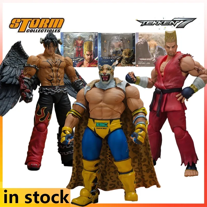 

STORM Original 1/12 Finished Movable Doll Iron Fist Demon Ren Anime Action Figure Model Toys Collectible Model Gifts for Boys