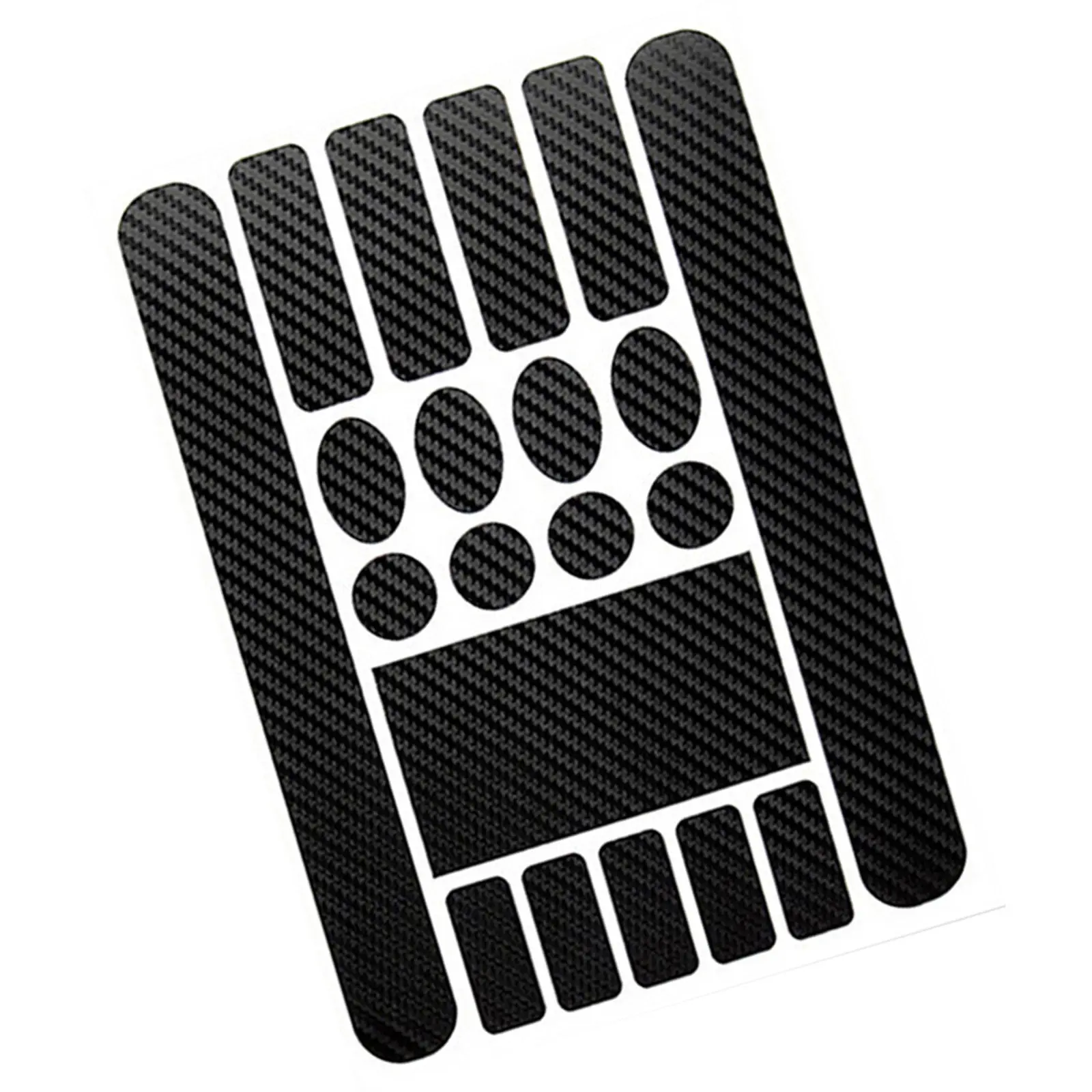 

Black Carbon Fibre Chainstay and Frame Protector Set for Bike Air Release Cast Vinyl Easy Application Scratch