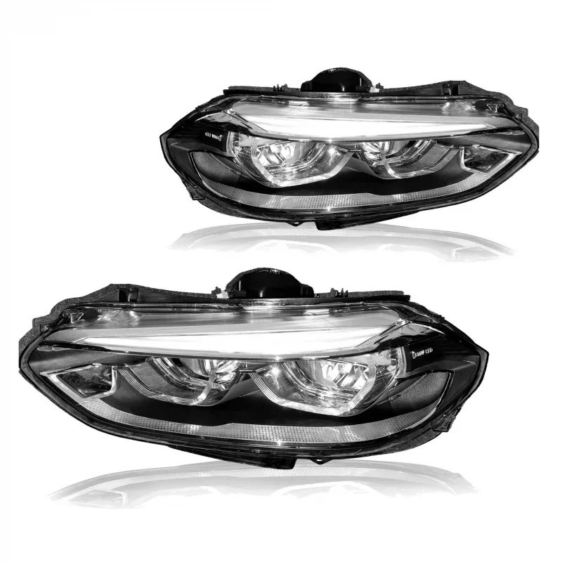 Car LED Headlight Head Lamp For BM 1series F52 2017 OEM 63117466503 63117466504