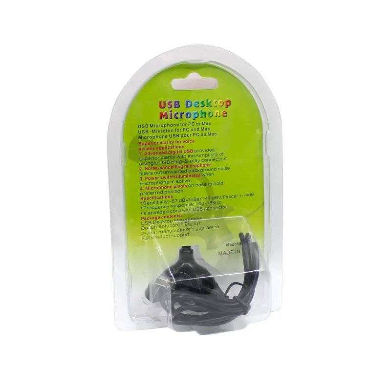 Raspberry Pi Microphone USB Mic No Driver Required for Raspberry Pi 4B/3B 2PCS