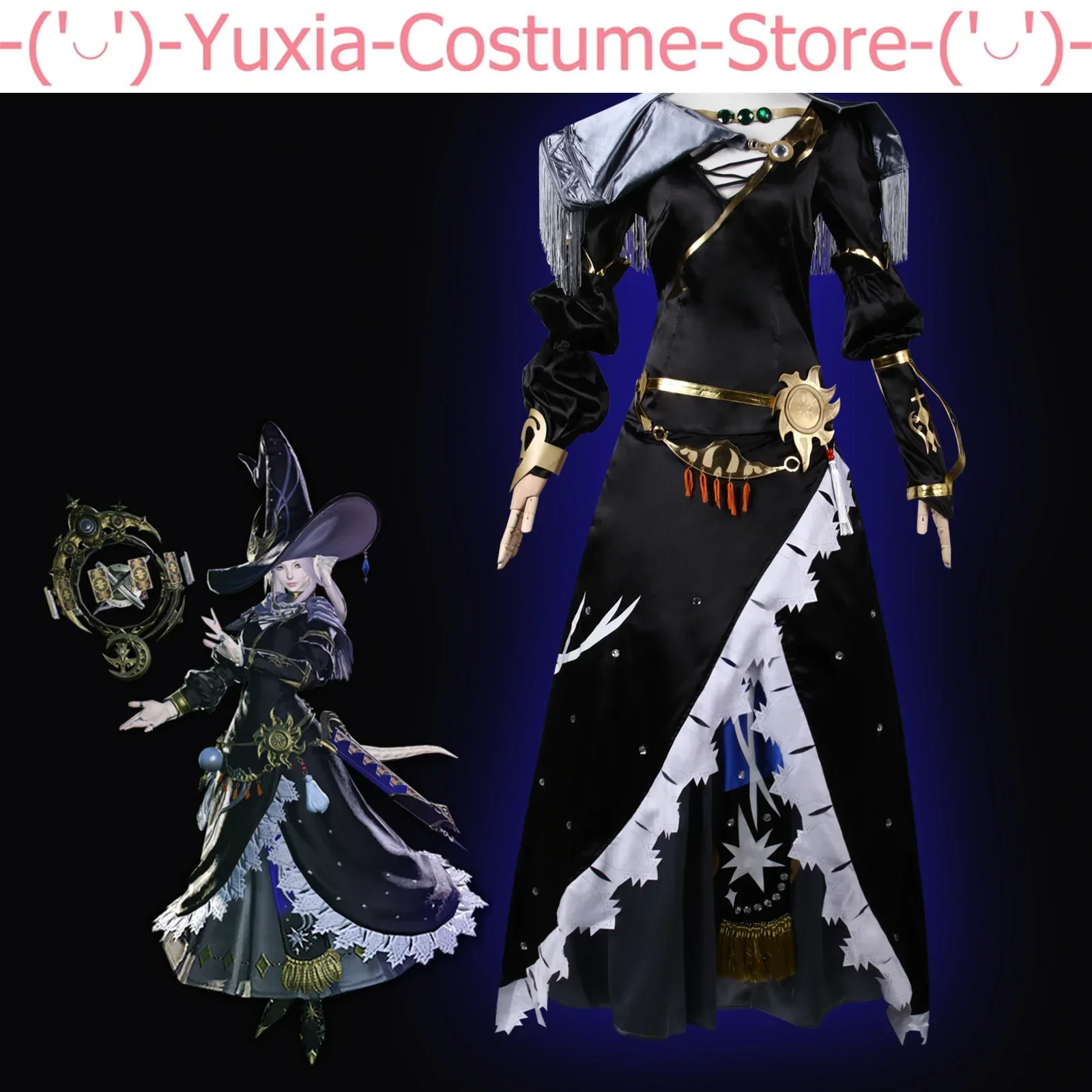 Final Fantasy Astrologer Women Cosplay Costume Cos Game Anime Party Uniform Hallowen Play Role Clothes Clothing