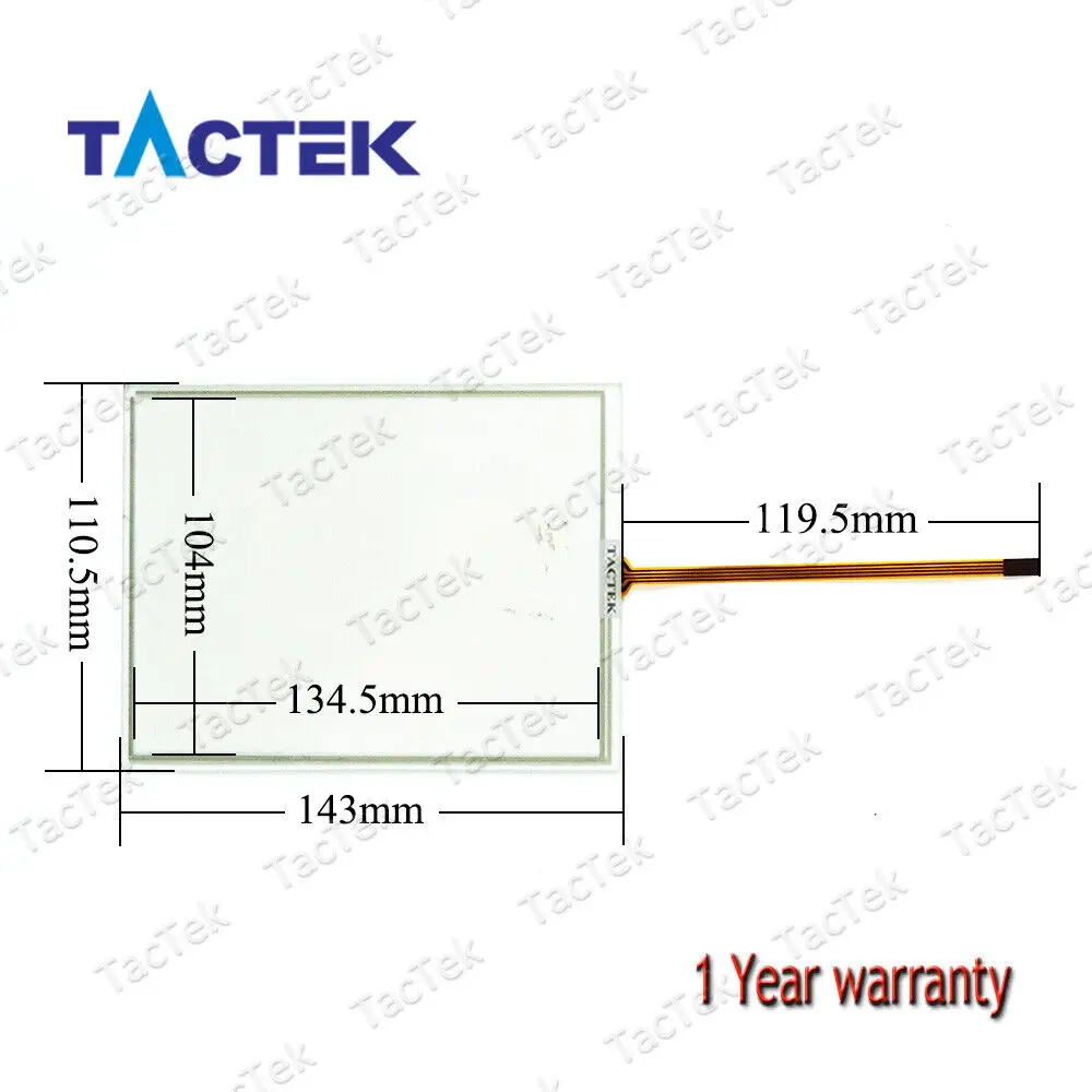 Touch screen vidro digitalizador para fujisu n010-05554-x227/01 6, 4 polegadas