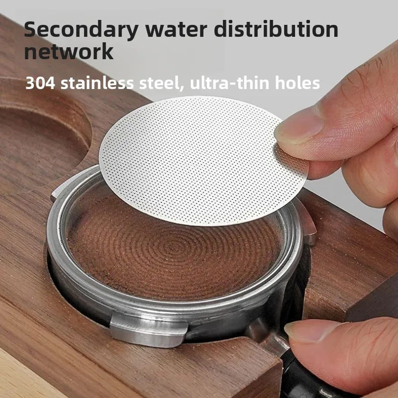 Espresso-Kaffee-Puck-Screen 0,2mm Filter für Kaffee 51/53/58,5mm Siebträgerhalter Barista-Werkzeuge Kaffee-Zubehör