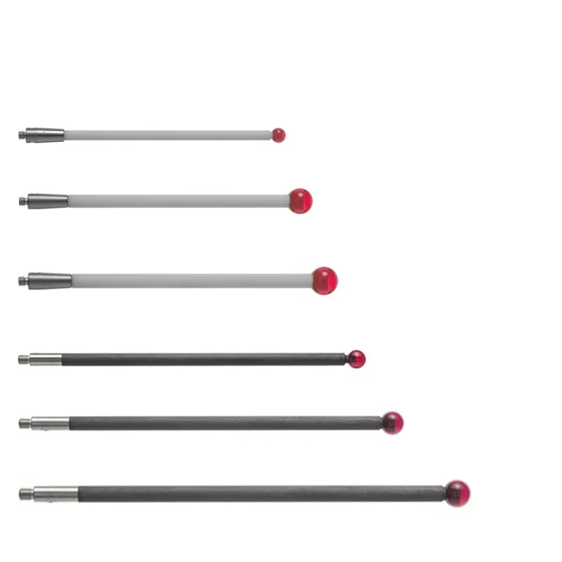 M2 Three-dimensional Measuring Needle, Spherical Needle, Ceramic Carbon Fiber Rod Measuring Needle