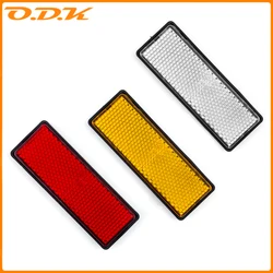 Safety Mark Signal Strip Self Adhesive Reflector Rectangular Rear Position Reflective Car Carriers Fence Trailer Gate Post