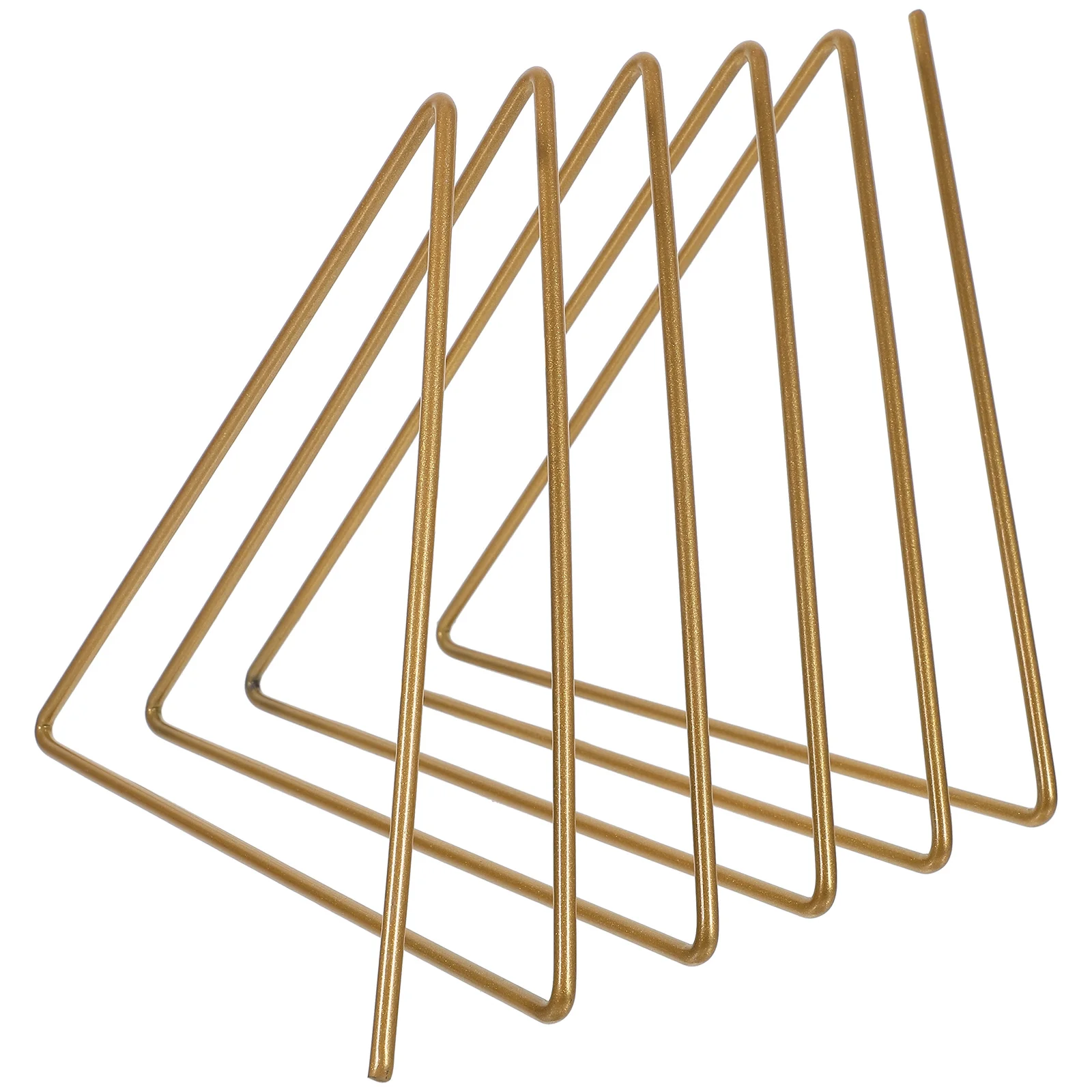 Wrought Iron Bookshelves Holding Rack Decoration Magazine Desktop Shelf Storage Folder Organizer