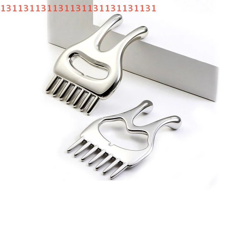 

Расслабляющий мягкий инструмент для облегчения боли в шее и спине, цинковый сплав, скребковый нож Гуа Ша, массажер