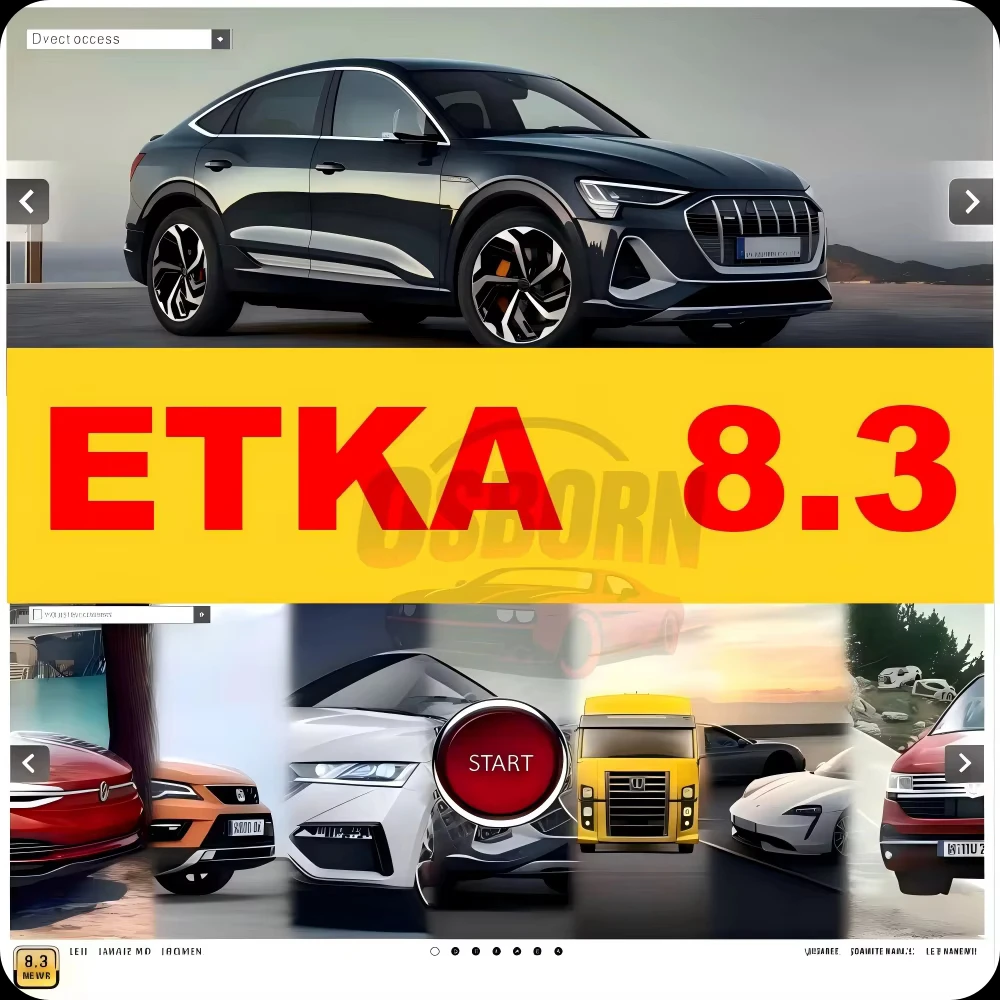 

Nuevo Equipo De ReparaciÓN Etka 8.3 Software AutomÓViles Grupo VehÍCulos CatÁLogo Piezas ElectrÓNicas El MÁS