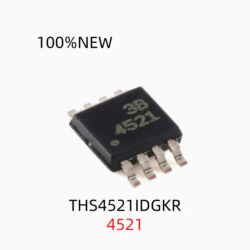 (10 Pieces) 100% New Ths4521Idgkr Silk Screen 4521 Package Msop-8 Fully Differential Amplifier Chip Ic