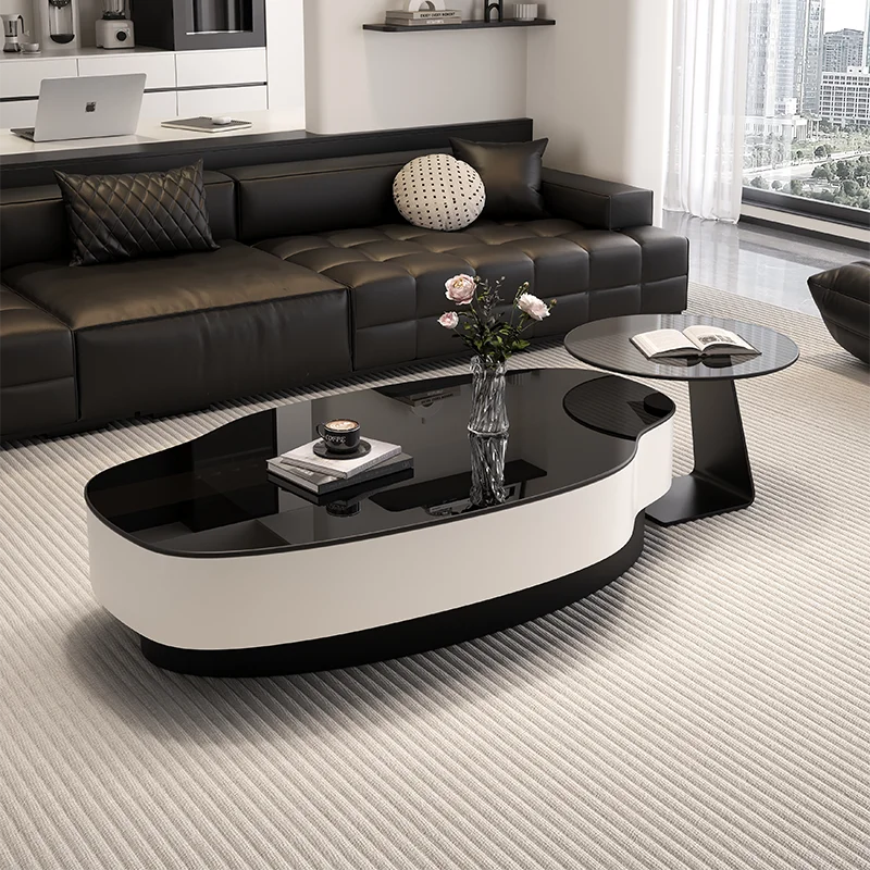

Modern Minimalist Coffee Table Trendy Aesthetic Premium Elegant Elegant Exquisite Durable Table Basse Salon Furniture For Home