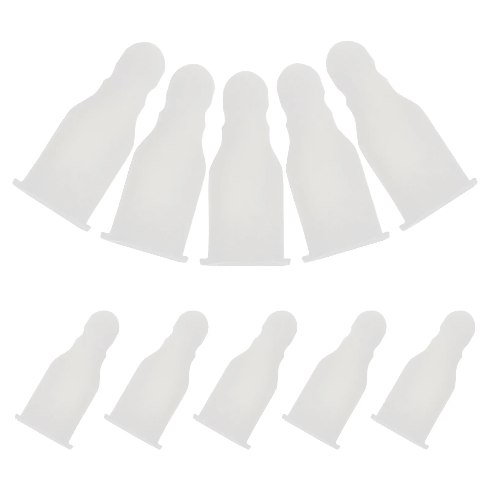 

10Pcs Umbrella Tail Beads Replacement High Durability Plastic Repair Parts for Stick Umbrella Rainshade Ribs Accessories End