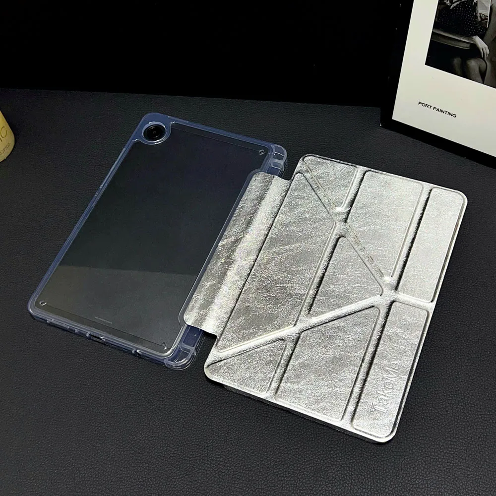 For Samsung Galaxy Tab A9 Case 8.7 inch Multi-fold TPU Smart Tablet Cover Funda For Samsung Galaxy Tab A11 2025 SM-X133 X135