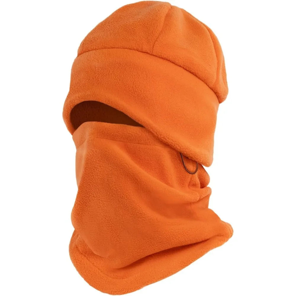 

Winter Beanie Hat Scarf Set with Ear Flaps for Men Women Knit Fleece Lined Skull Cap Windproof Neck Warmer Gaiter