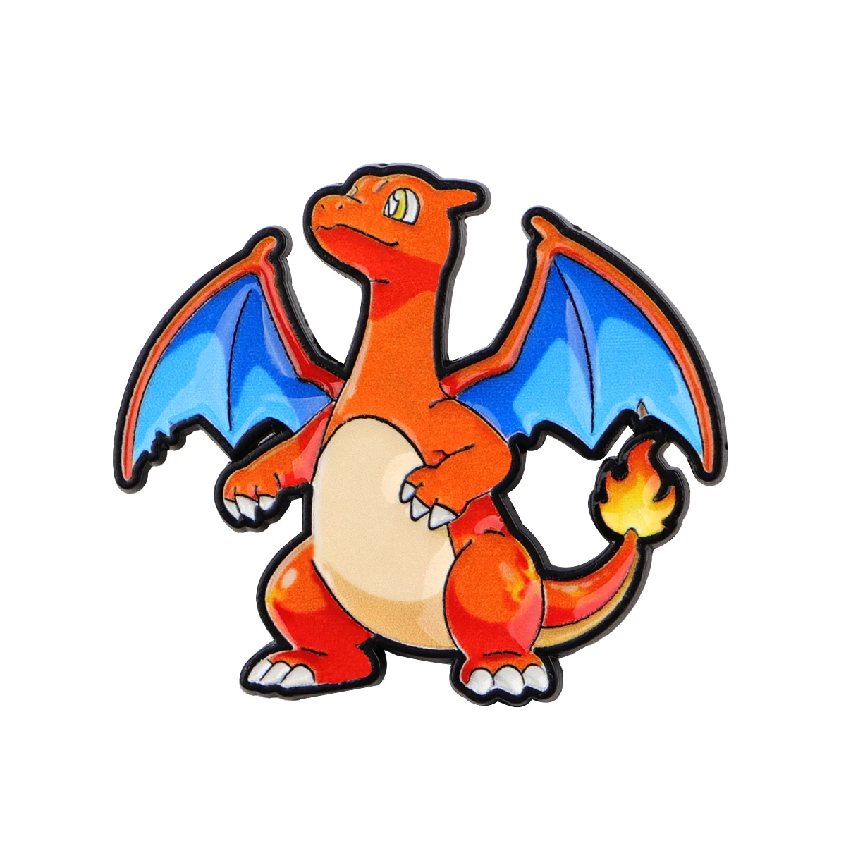 Cute Anime Monster Duck Turte Enamel Pin image