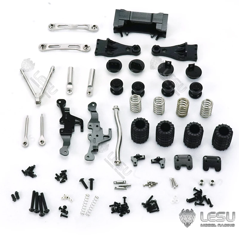 

LESU Metal Air Bag Suspension of Rear Through Axles for 1/14 RC Tractor Truck Model Spare Parts TOUCAN HOBBY TH18263