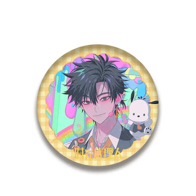 Броши в стиле аниме «Клинк Чарльз Фелликс», милый значок, куртка, джинсы, булавка с лацканами, коллекция подарочных аксессуаров, значок, брошь, орнамент