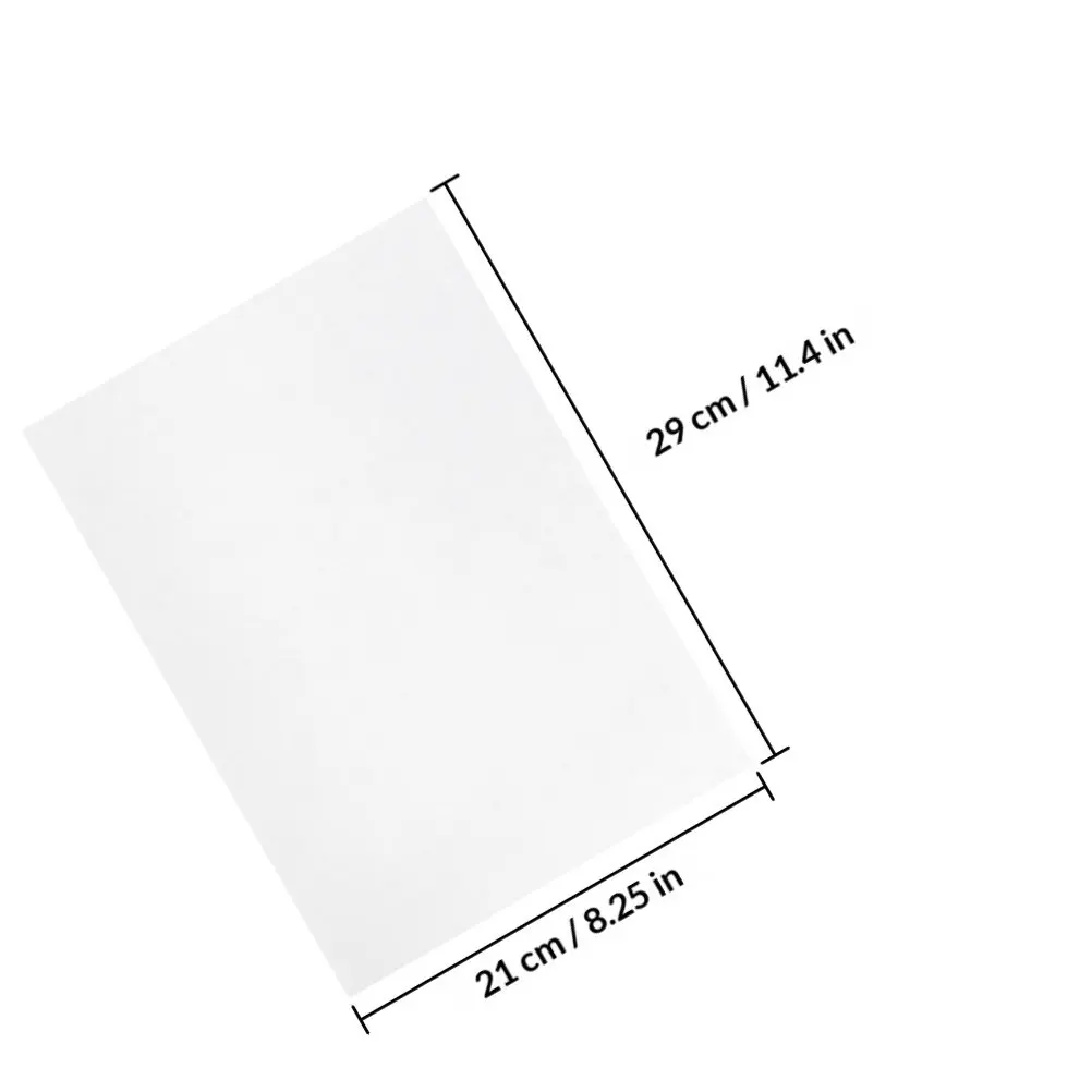 12 Sheets Printable DIY Heat Shrink Film Sheets Shrinkable Plastic Craft Material for Handmade Craft Making Shrink Sheet