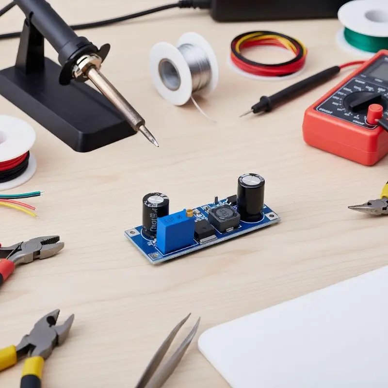 Premium XL7015 DC-DC-converter, 7005A LM2596, met functierijke step-down buck-module, ondersteunt 5V-80V naar 5V-20V.