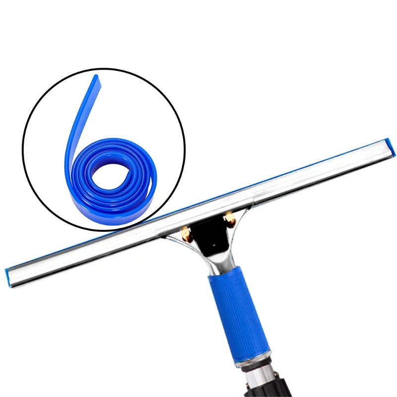 Window Squeegee Refills Replacement Squeegee Rubber Window Cleaning Tool Part Squeegee Shower Cleaner 2 Colors to Choose