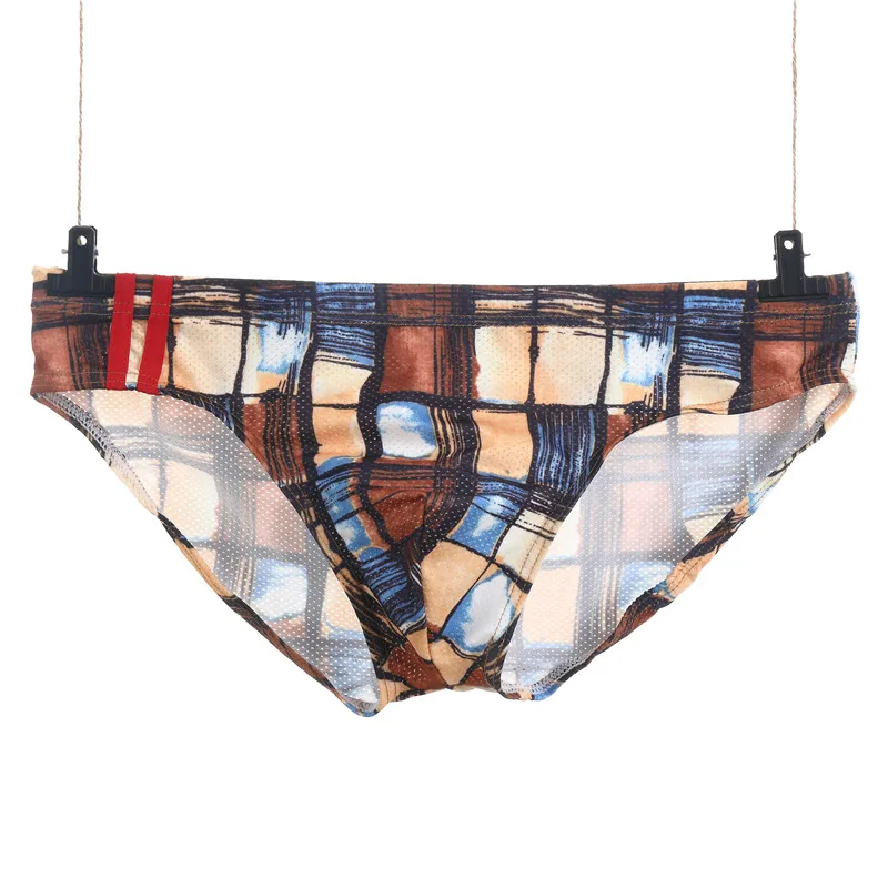 

Man Underwear Briefs Men's Soft Underpants Shorts Print Low Rise Sexy Underwear Calzoncillos Hombre Underpants Briefs