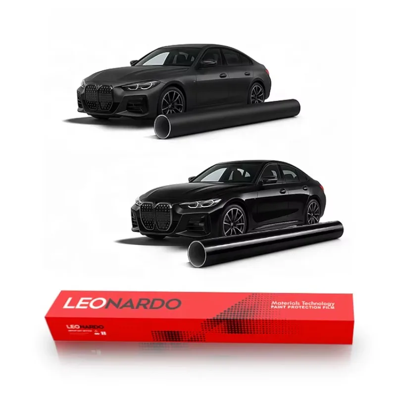

Durable TPU Matte Black Paint Protection Film for Car Wrapping Factory OEM Supply