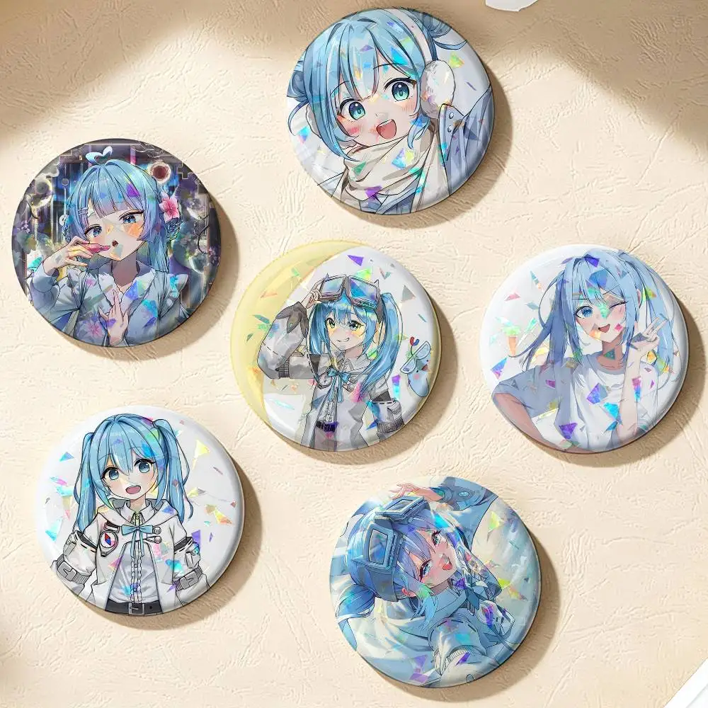 Cute Arahashi Tabi StelLive 75mm 44mm 25mm Accessories Toys Badge Brooch Backpack Hat Pins