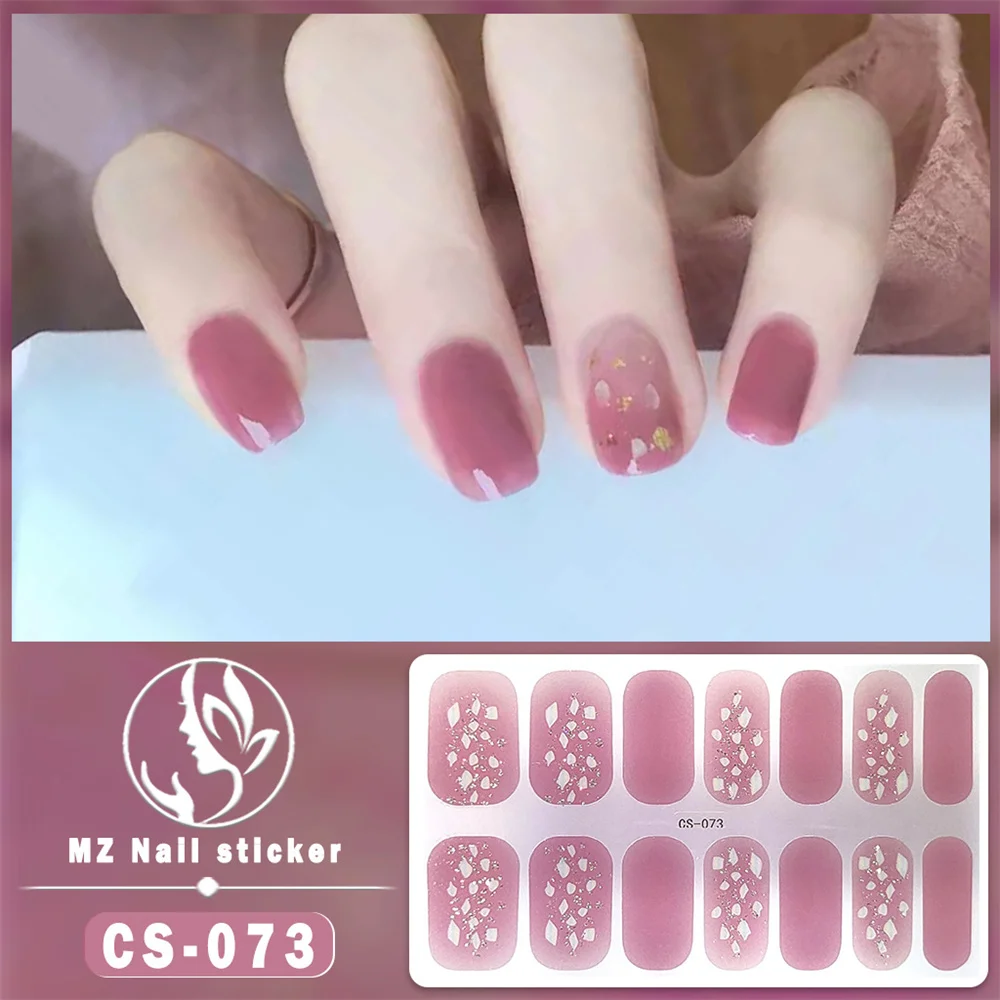 Gel Nail Polish Highly Transparent Texture Convenient Bake-free Nail Polish Manicure Nail Stickers Membrane Paper Nail Oil Film