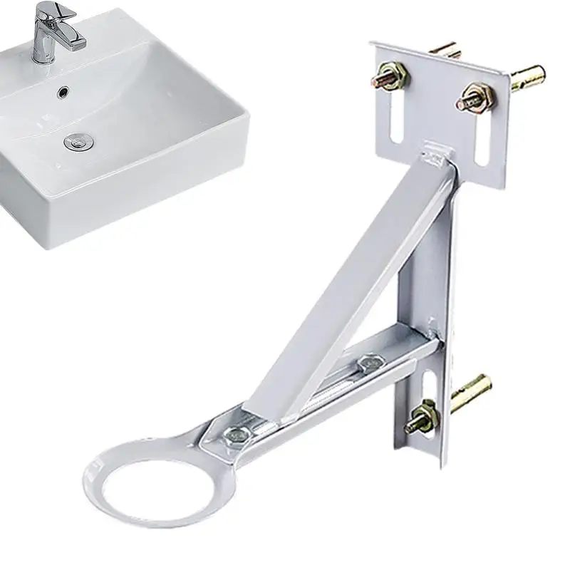 Undermount Sink Mounting Brackets Bathroom Sink Basin Support Bracket Kitchen Sink Bracket 9-12.5inch Adjustable Triangle