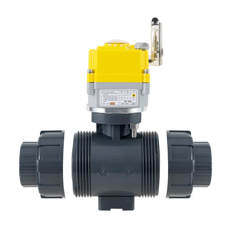 

Intelligent electric valve wifiPVC ball valve, mobile APP remote control