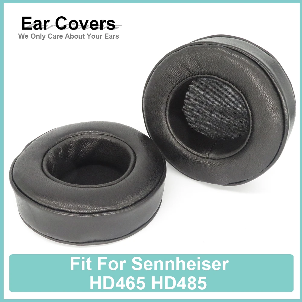 HD465 HD485 Earpads For Sennheiser Headphone Sheepskin Soft Comfortable Earcushions Pads Foam