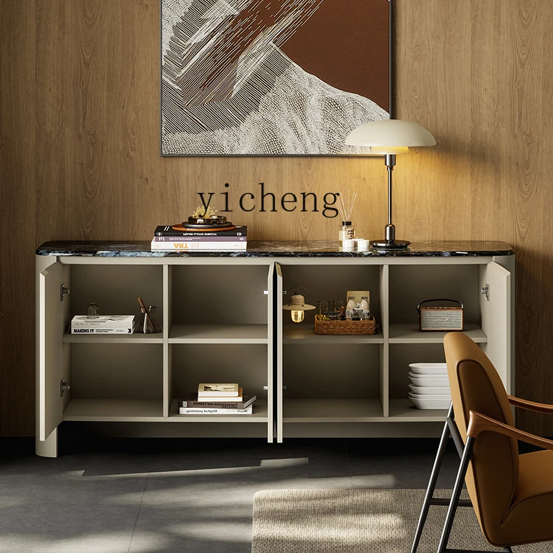 

ZK high-end light luxury dining side cabinet modern simple shoe cabinet living room wall storage cabinet living room decoration