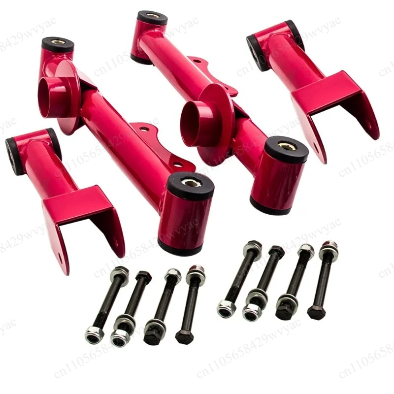 Upper & Lower Rear Tubular Control Arm with Bushings, Fit Mustang 1979-2004