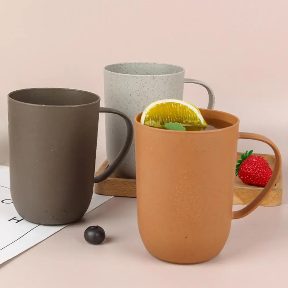 400ML Food Grade Water Cup Coffee Mug Coffee Tea Water Mug Milk Cups Portable Travel Toothbrush Washing Mouth Cup Toothpaste Cup