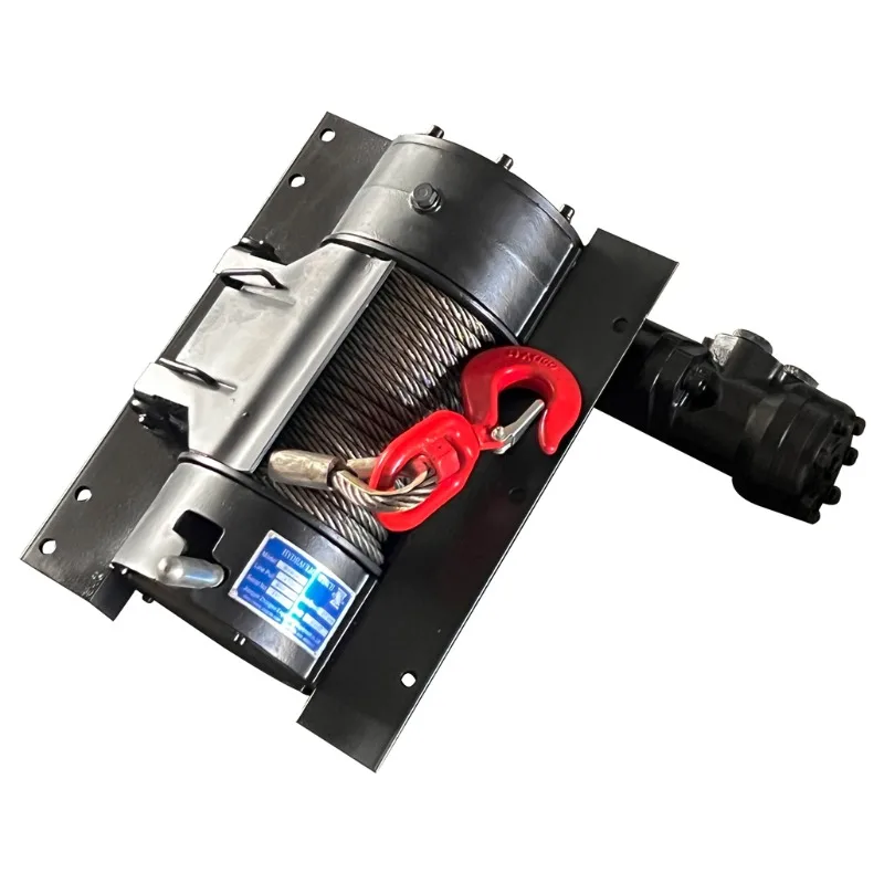 

Deposit4-Ton car winch waterproof hydraulic worm gear winch for truck