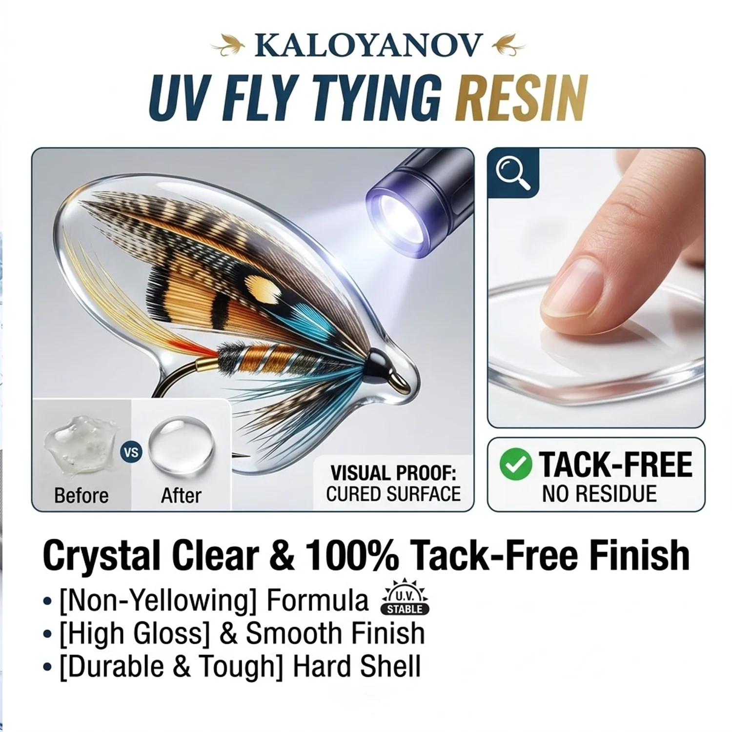 UV Resin Fly Tying Kit with US - Liquid Uv Glue Kit review and price