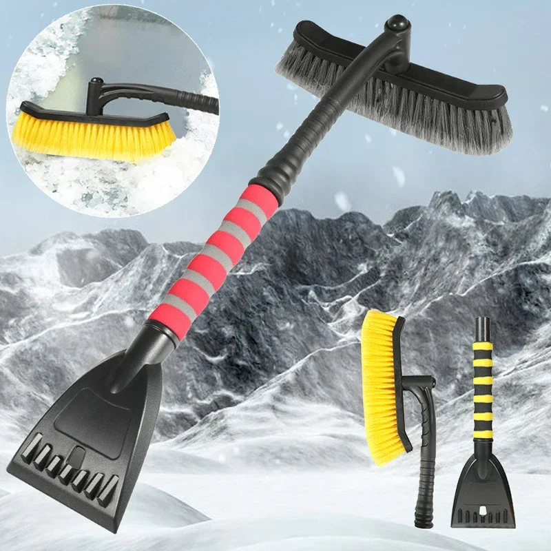 

Winter Detachable Car Snow Sweeping Shovel with EVA Foam Handle Auto Cleaning Brush Ice Scraper Remover Auto Windshield