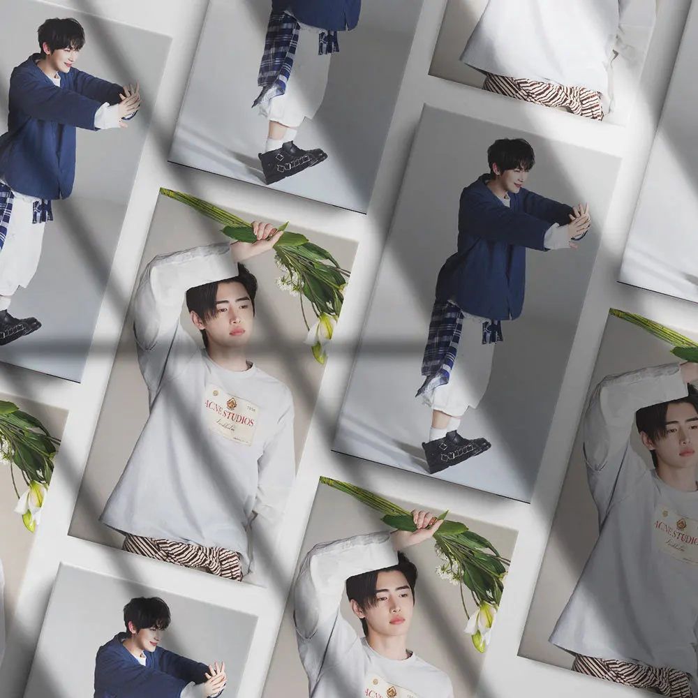 55 K-pop boy group Japanese album YOI mini cards - photocard fan support collection LOMO card gift