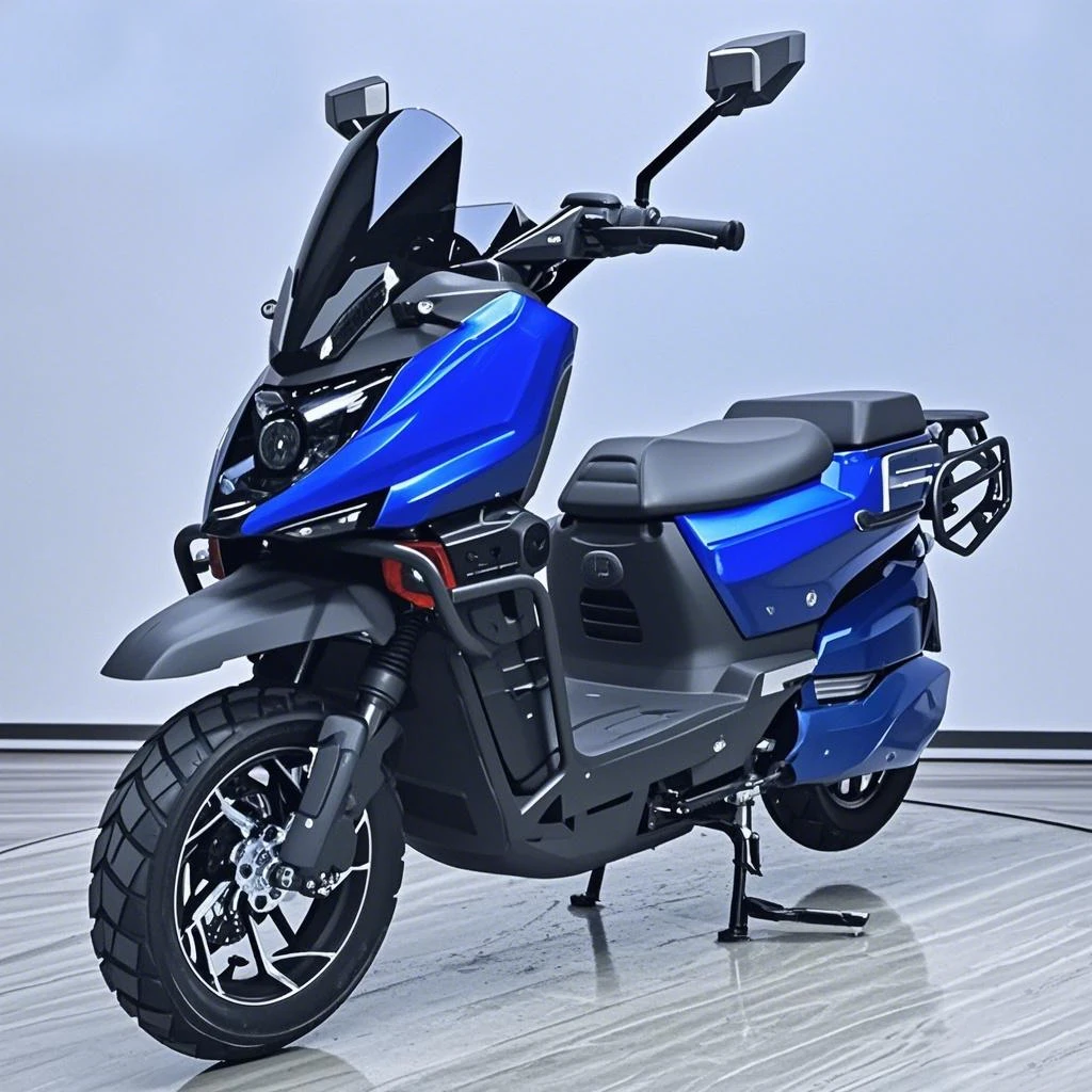 QQW Adult high-speed retro high-quality electric motorcycle 1500/2000W 72V 20/32A dual headlamp factory DOT certification