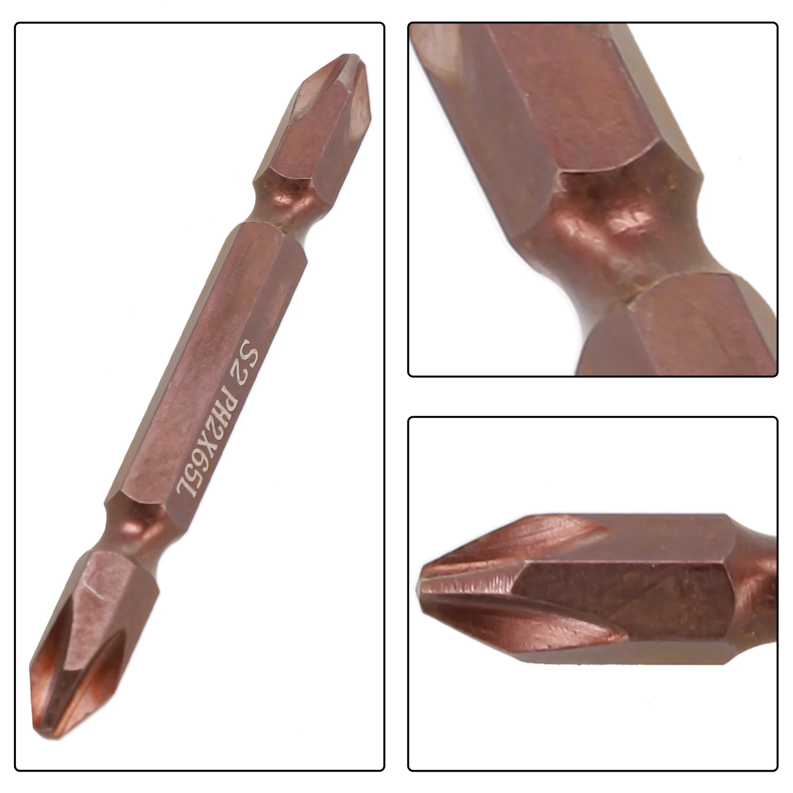 Double Screwdriver Electric Screwdriver Hand Tools Copper-colored Electric Electric Screwdriver Pneumatic Screwdriver