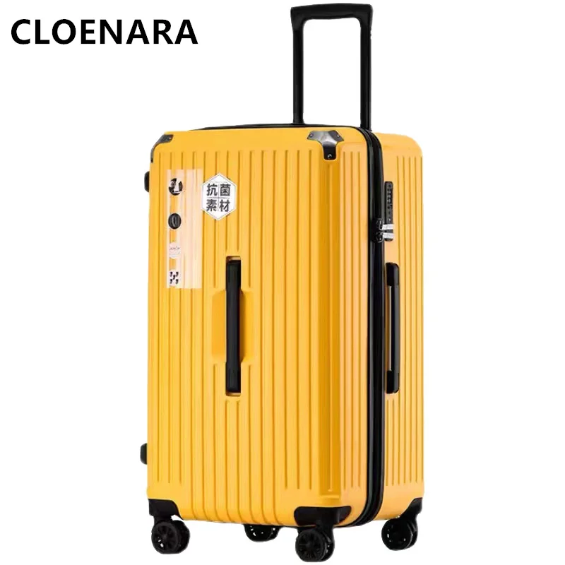 Imagem -05 - Colenara-mala de Grande Capacidade Universal Trolley Case Bagagem de Férias para Família pc Fashion Novo 22 24 26 28 30 32 34