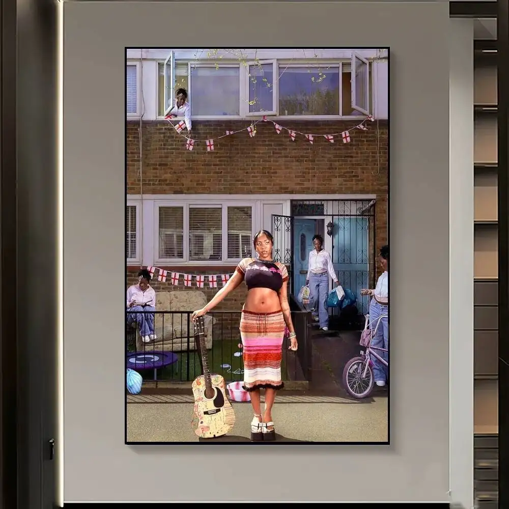 ملصق مغني راشيل شينوريري فني لاصق على الحائط لغرفة المعيشة وغرفة النوم والديكور الجمالي