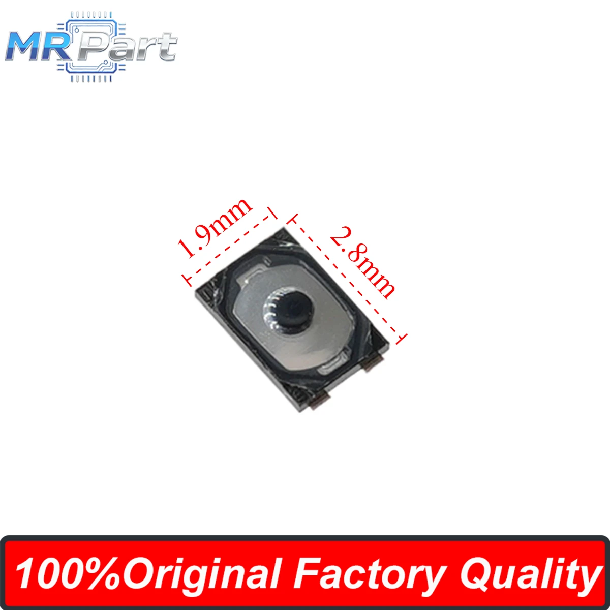 50pieces Original Factory Switch SKSVCAE010 Miniature Tactile Switch 2.8x1.9mm 0.5H Thin-Film Button SMD-4P Waterproof Button