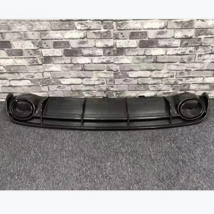 ناشر المصد الخلفي من ألياف الكربون لـ 2013-2018 C7 RS6 #2